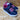 Geox Kids J Skylin G F Trainers - Navy / Fuchsia