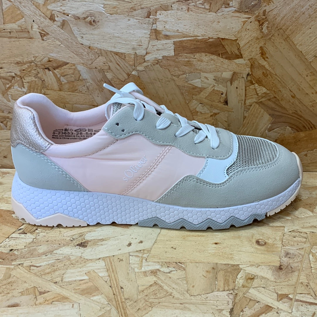 S. Oliver Womens Fashion Trainers - Rose