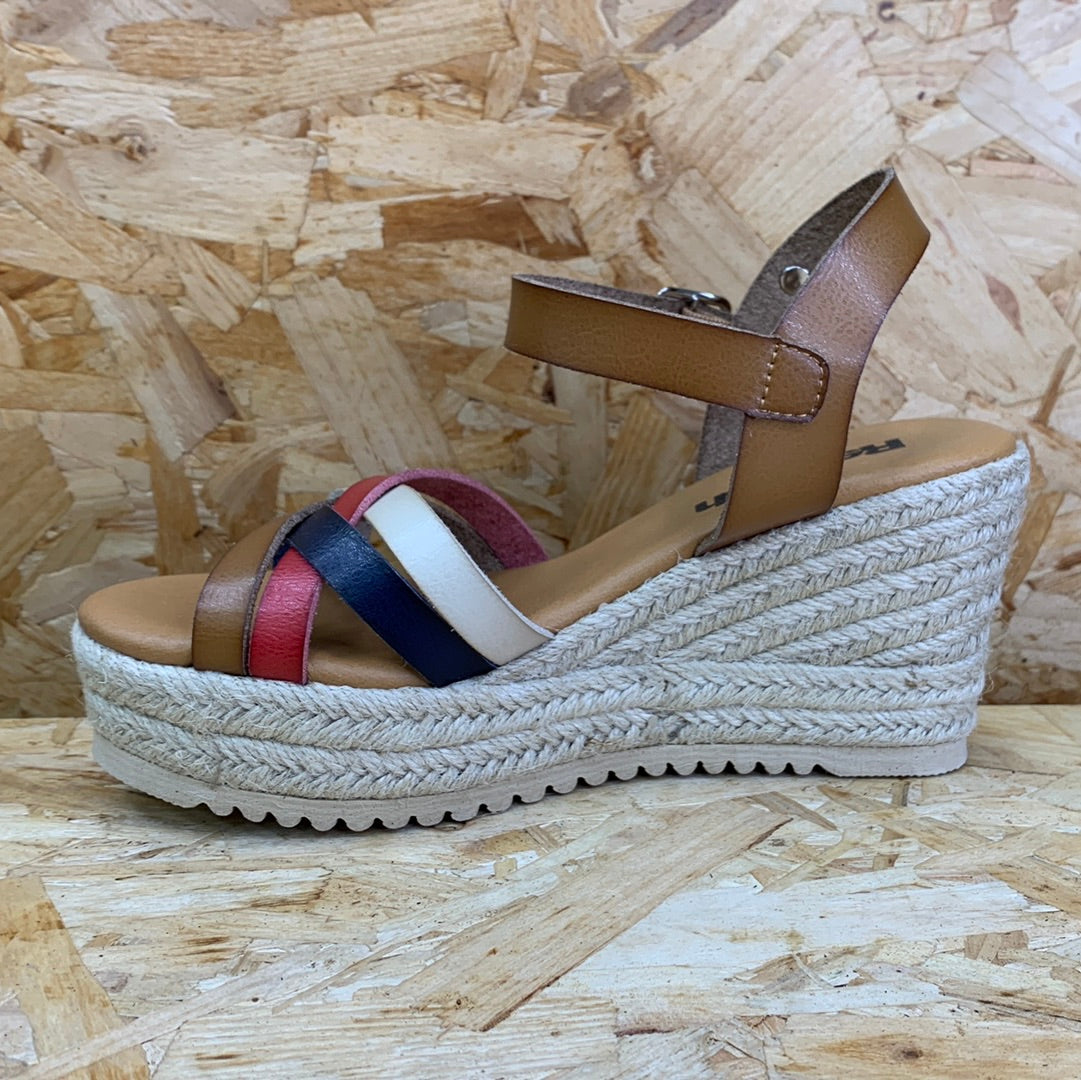 Womens taupe wedge sandals cheap