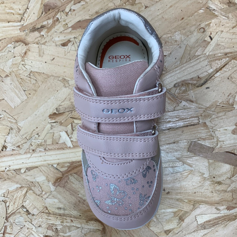 Geox Infant B Elthan G A Trainers - Rose / Silver