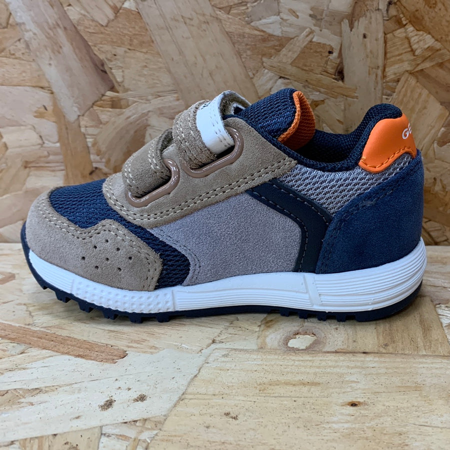 Geox Infant B Alben B D Trainers - Cookie / Navy