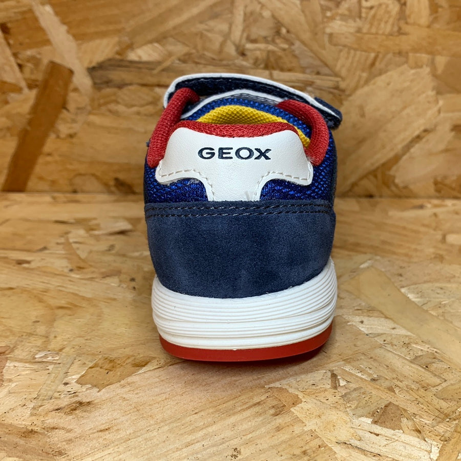 Geox Infant B Alben B D Trainers - Blue - The Foot Factory