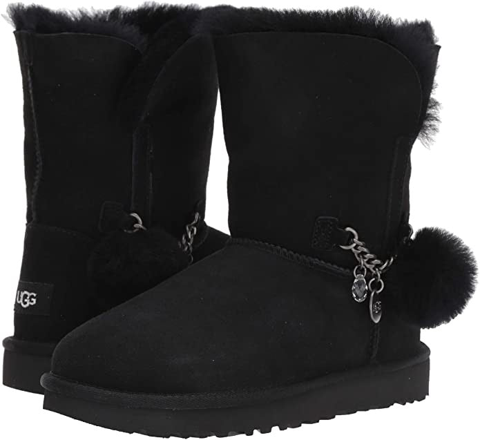 UGG - Classic Short Charm Boot - Black