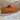 On Foot Mens Perforated Leather Shoes - Orange