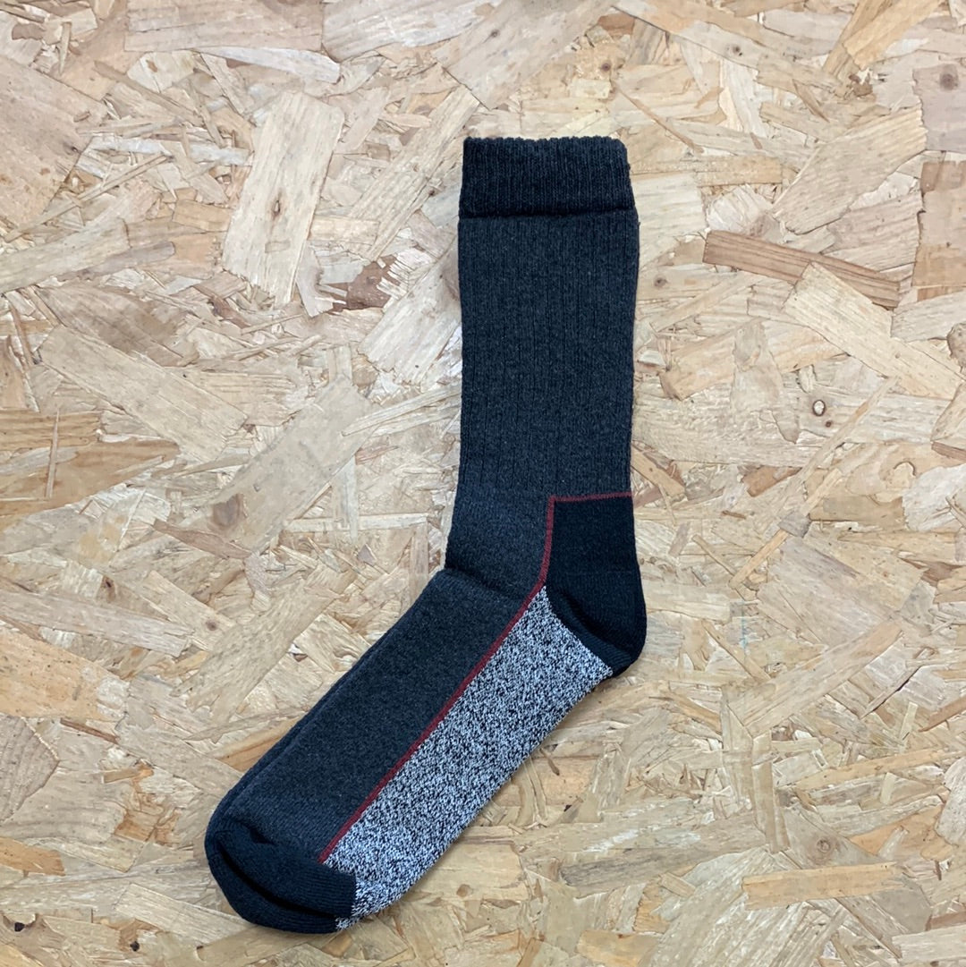 Bramble Mens Trekker Socks (3 Pack) - Grey - The Foot Factory