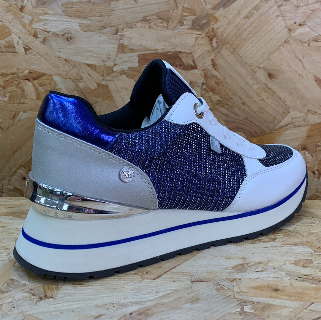 Xti Womens Fashion Trainers - Blue - The Foot Factory