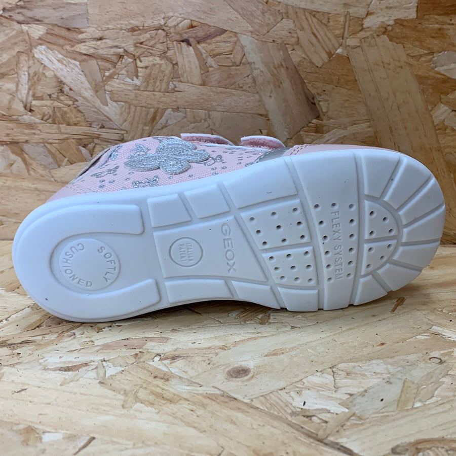 Geox Infant B Elthan G A Trainers - Rose / Silver