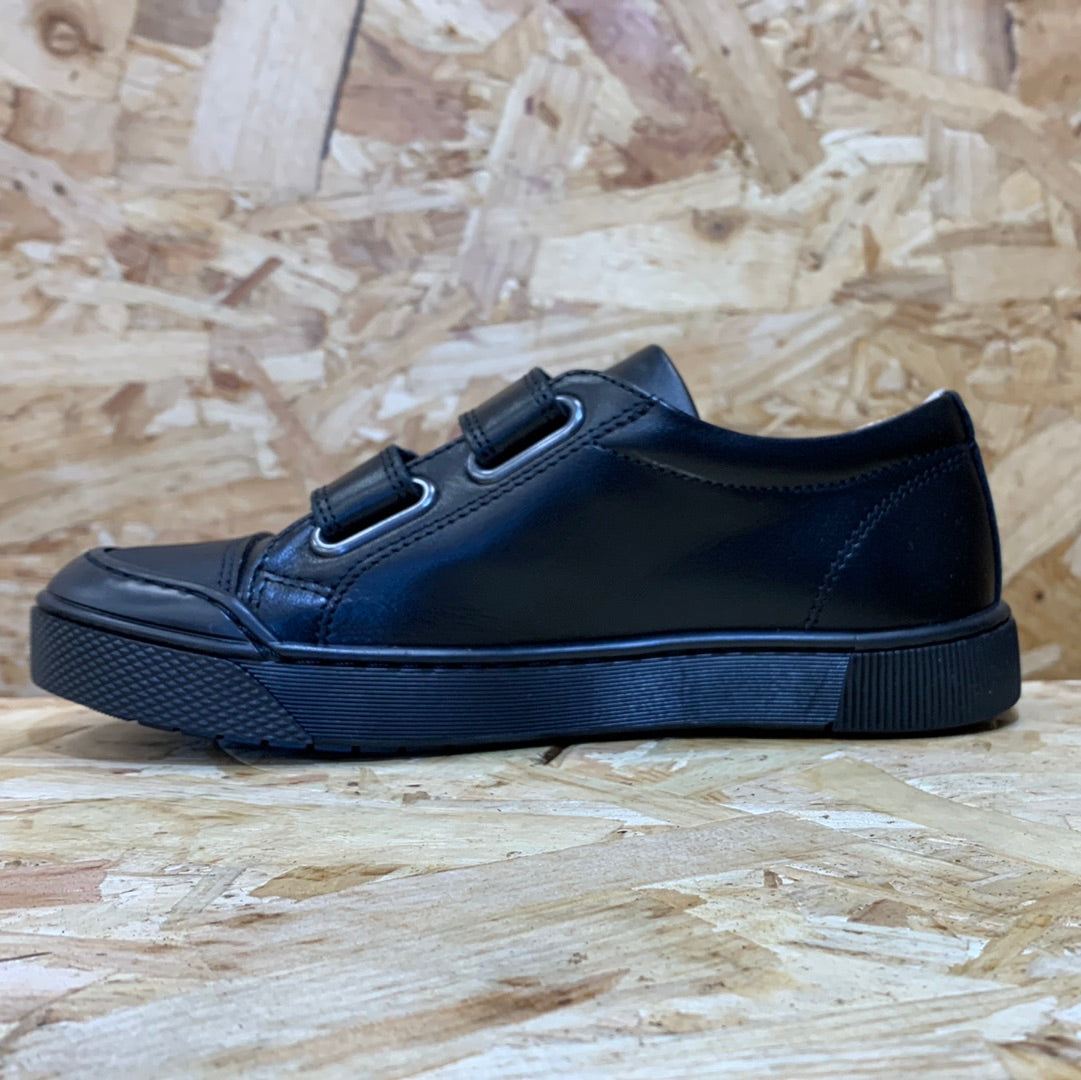 Petasil Kids Linas II Leather Shoe - Black