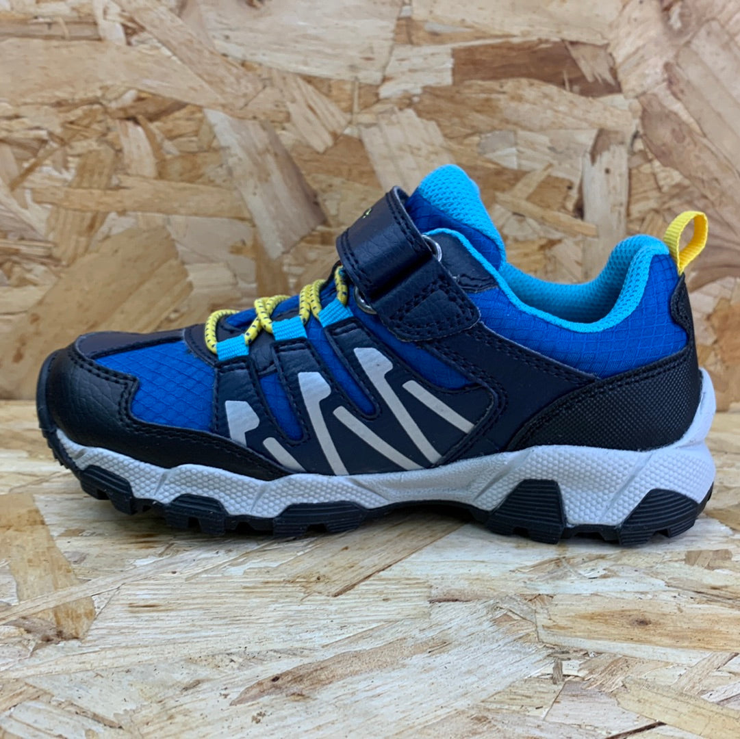 Geox Kids Magnetar Waterproof Trainers - Royal / Navy – The Foot Factory