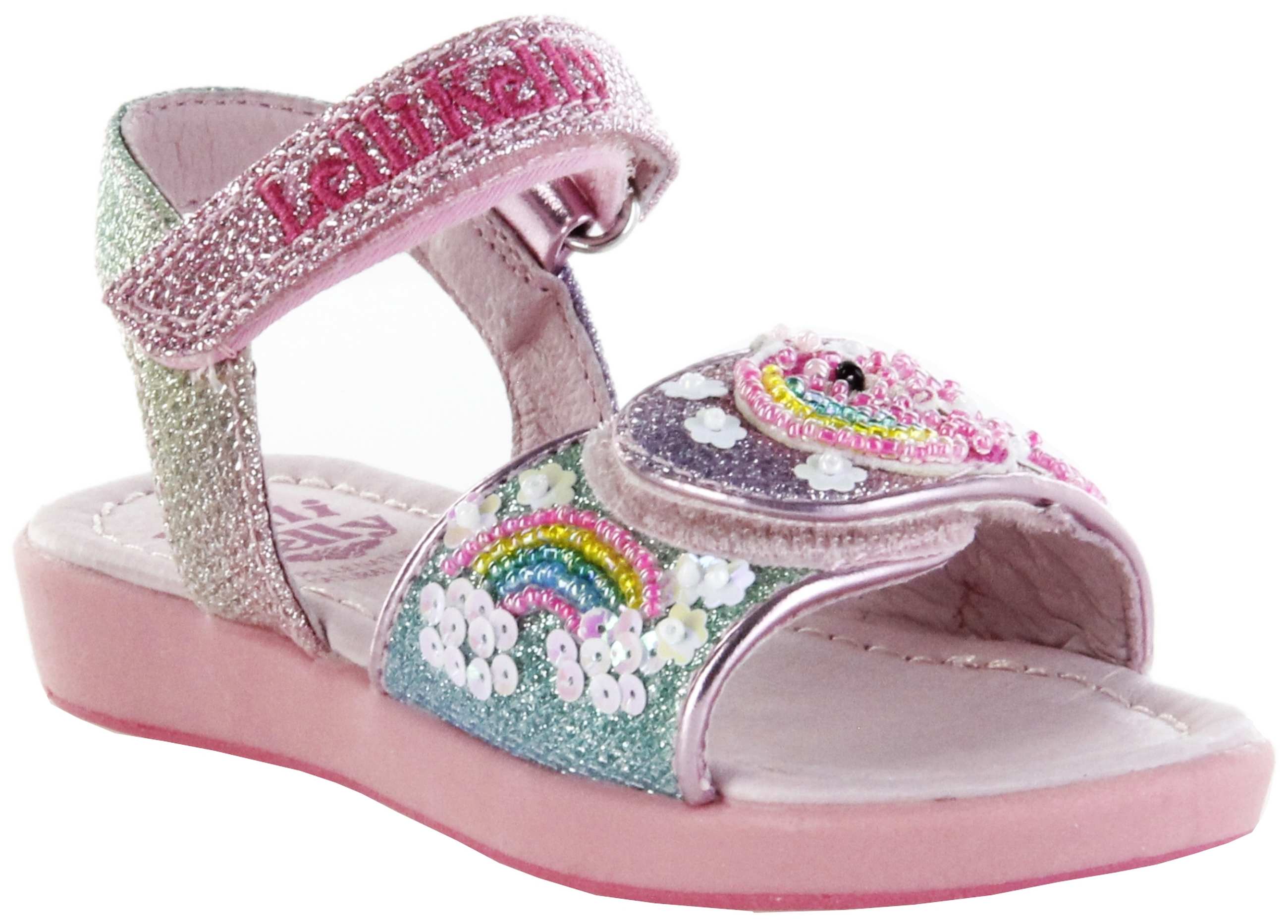 Lelli Kelly Kids Gem Sandals - Multi Glitter