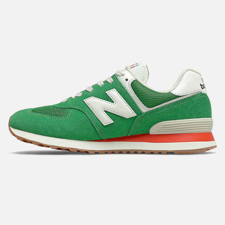 New Balance Mens 574 Fashion Trainers - Green