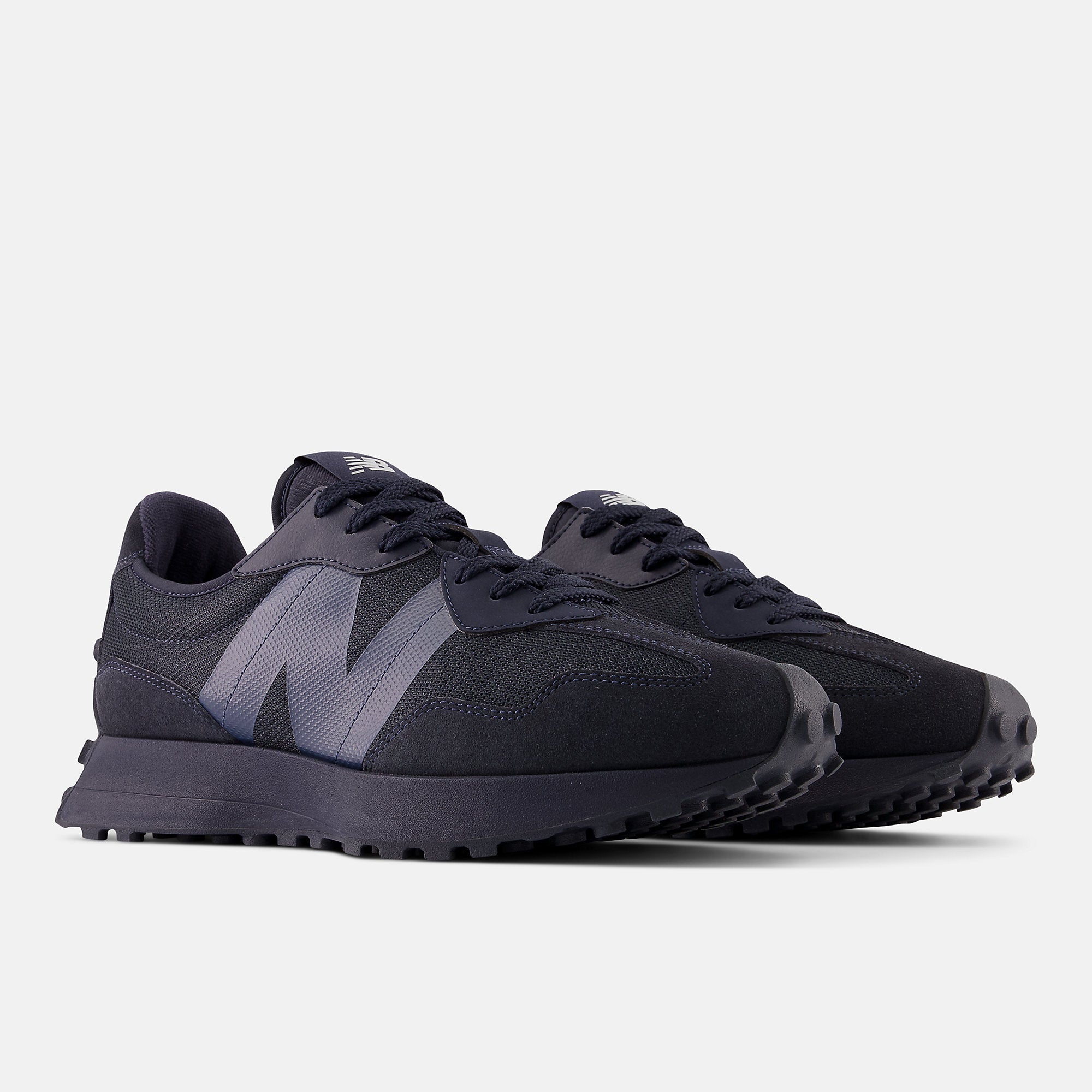 New Balance Mens 327 Fashion Trainers - Outer Space / Eclipse