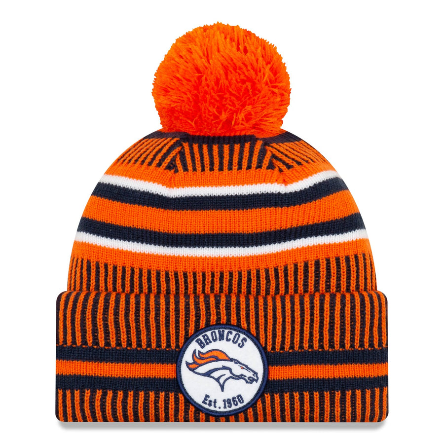 New Era Denver Broncos On Field Knit Hat