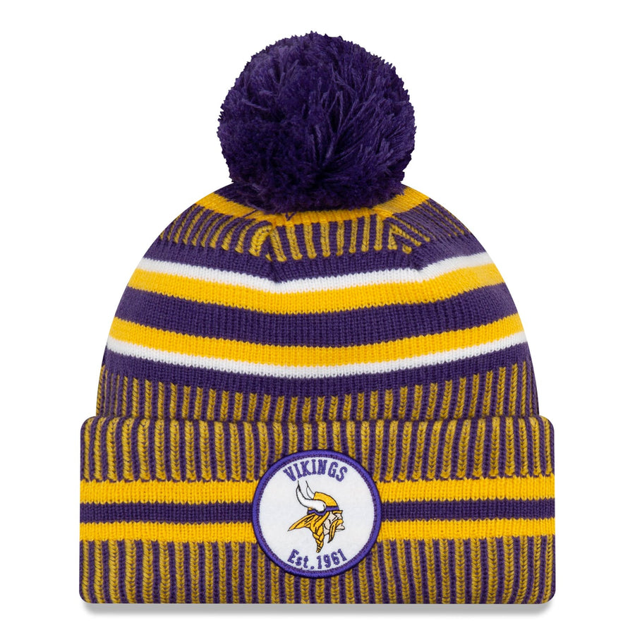 New Era Minnesota Vikings On Field Knit Hat