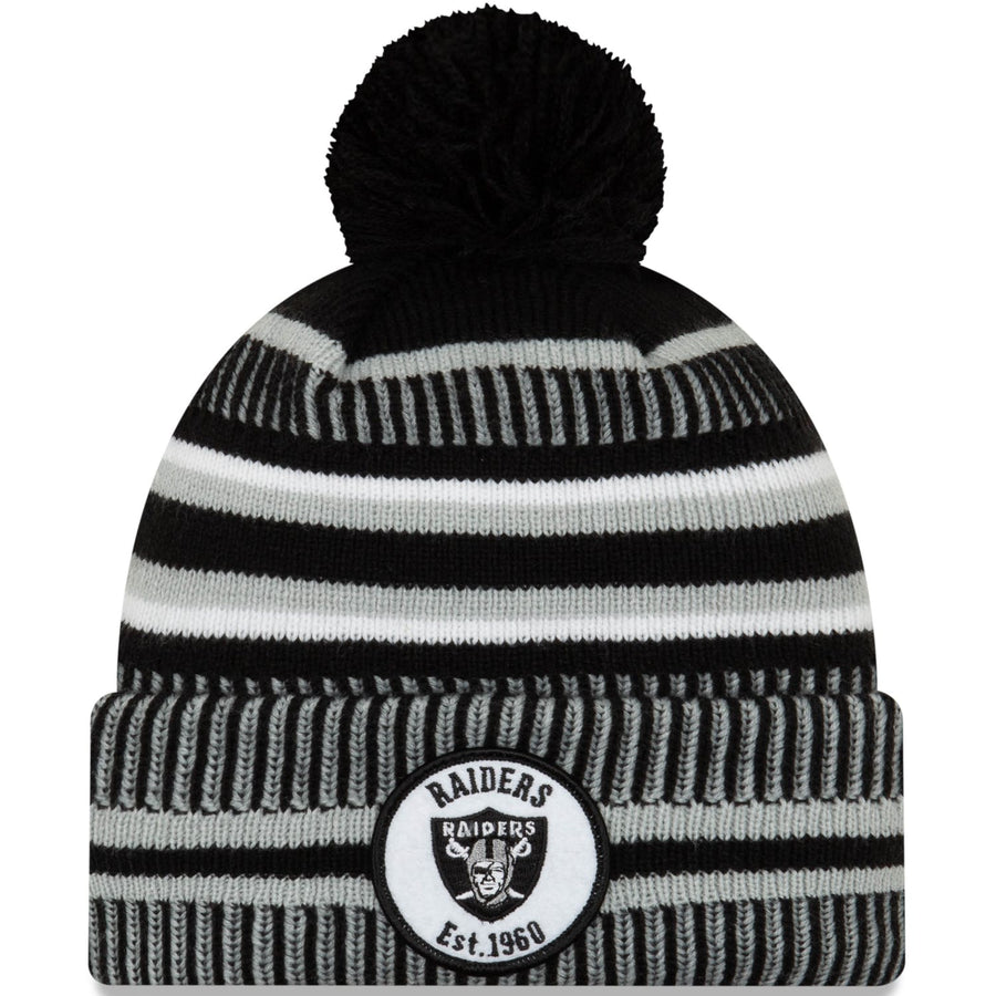 New Era Oakland Raiders On Field Knit Hat