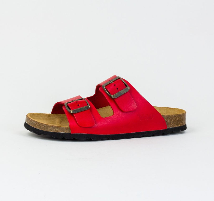 Oak & Hyde-Malaga-Vinatage-Red-Sandal