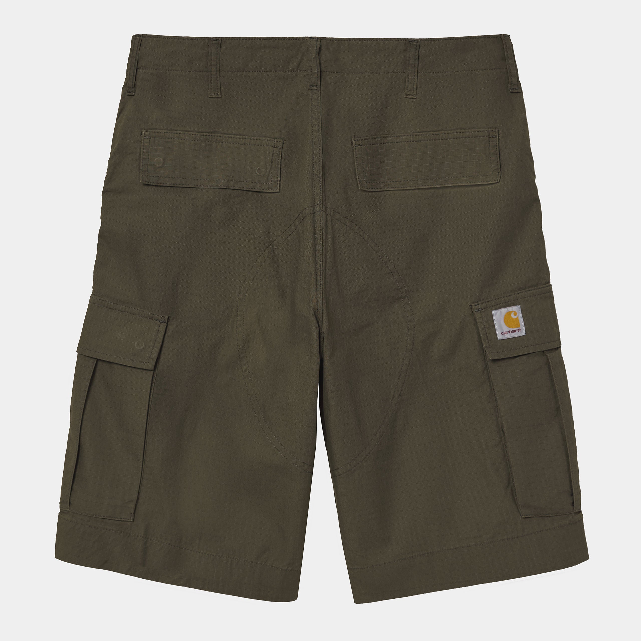 Carhartt WIP Mens Regular Cargo Shorts - Cypress Rinsed