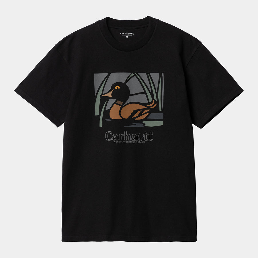 Carhartt Mens Duck Pond Short Sleeve T-Shirt - Black