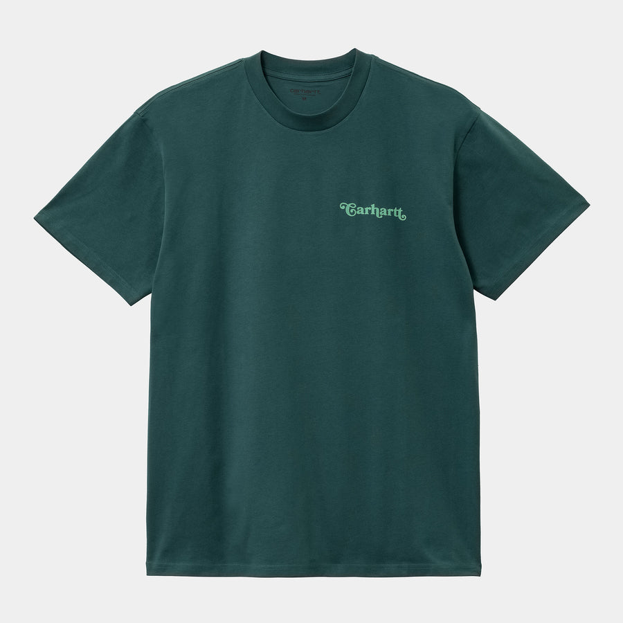 Carhartt WIP Mens Fez Short Sleeve T-Shirt - Botanic