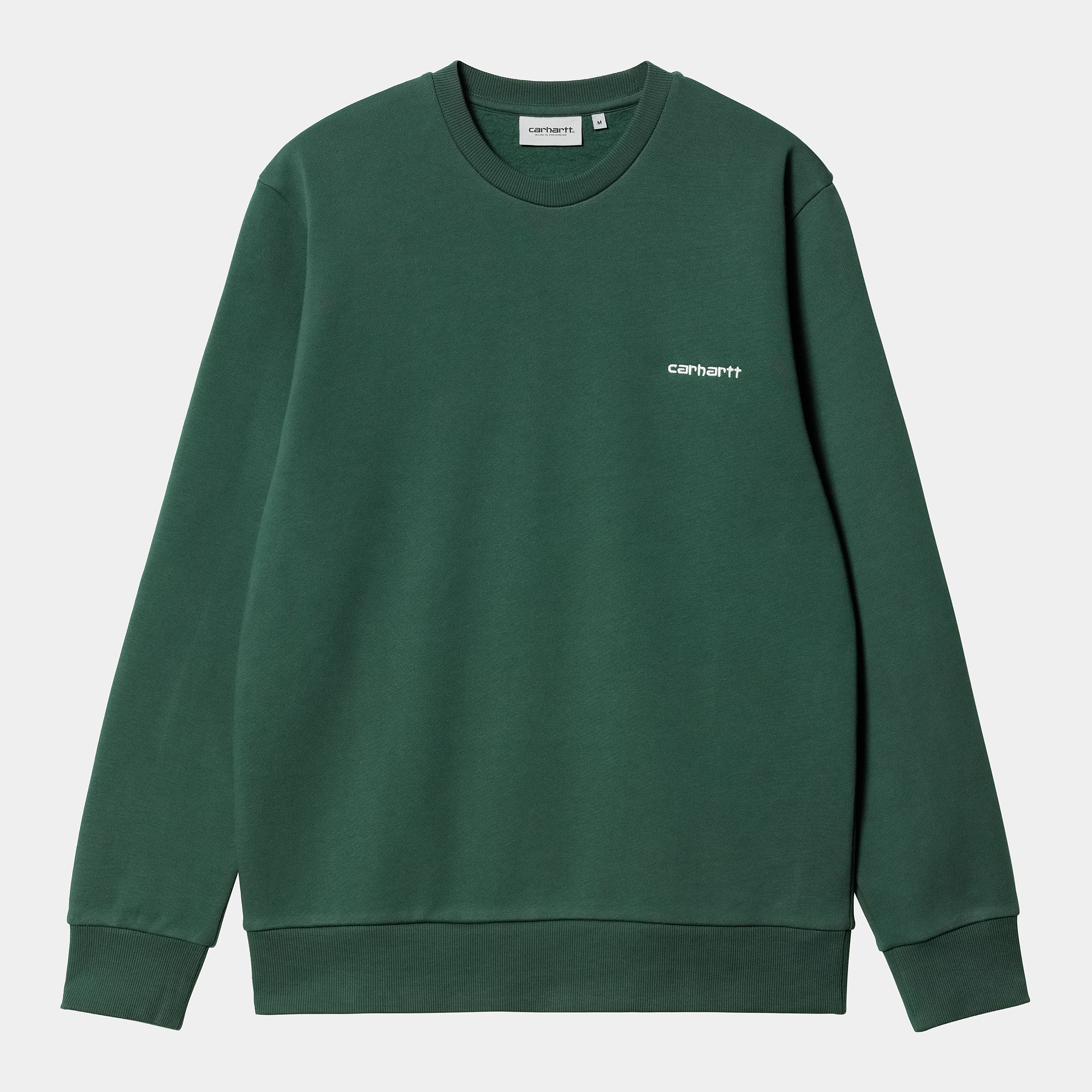 Carhartt WIP Mens Script Embroidery Sweat Top - Treehouse