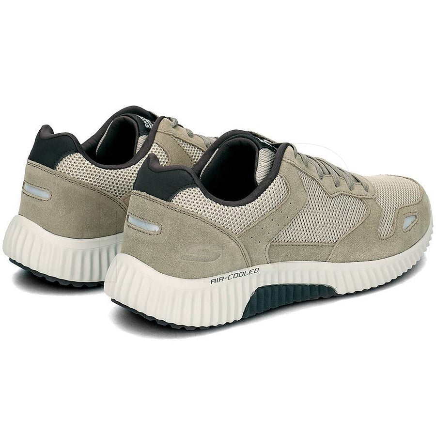 Skechers Mens Paxmen 52518 Trainers - Olive Green