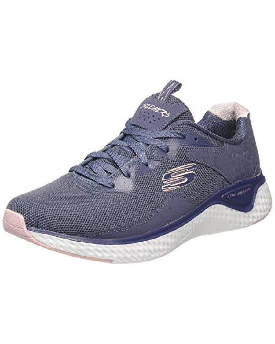 Skechers Womens Solar Fuse Trainer - Grey / Slate