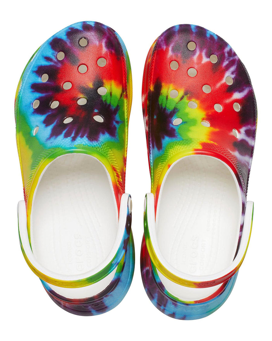 Crocs Unisex Classic Bae Platform Clog - TieDye